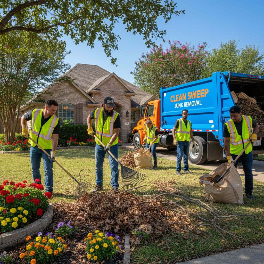 junk lubbock yard waste and outdoor cleanup