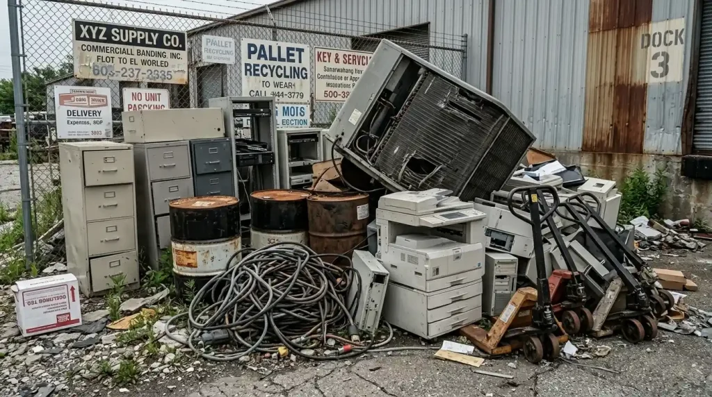 Commercial junk removal service