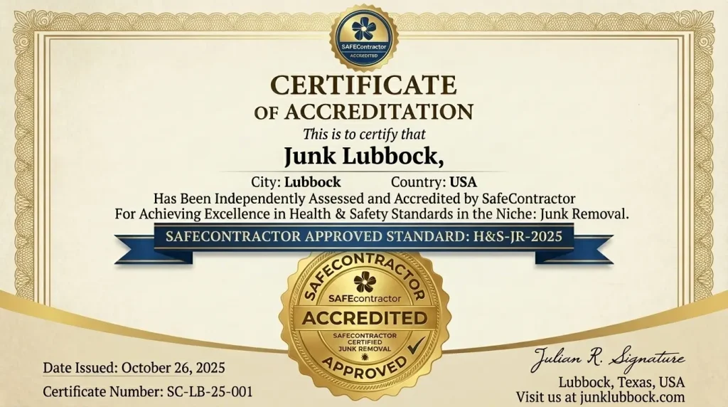 junk removal service